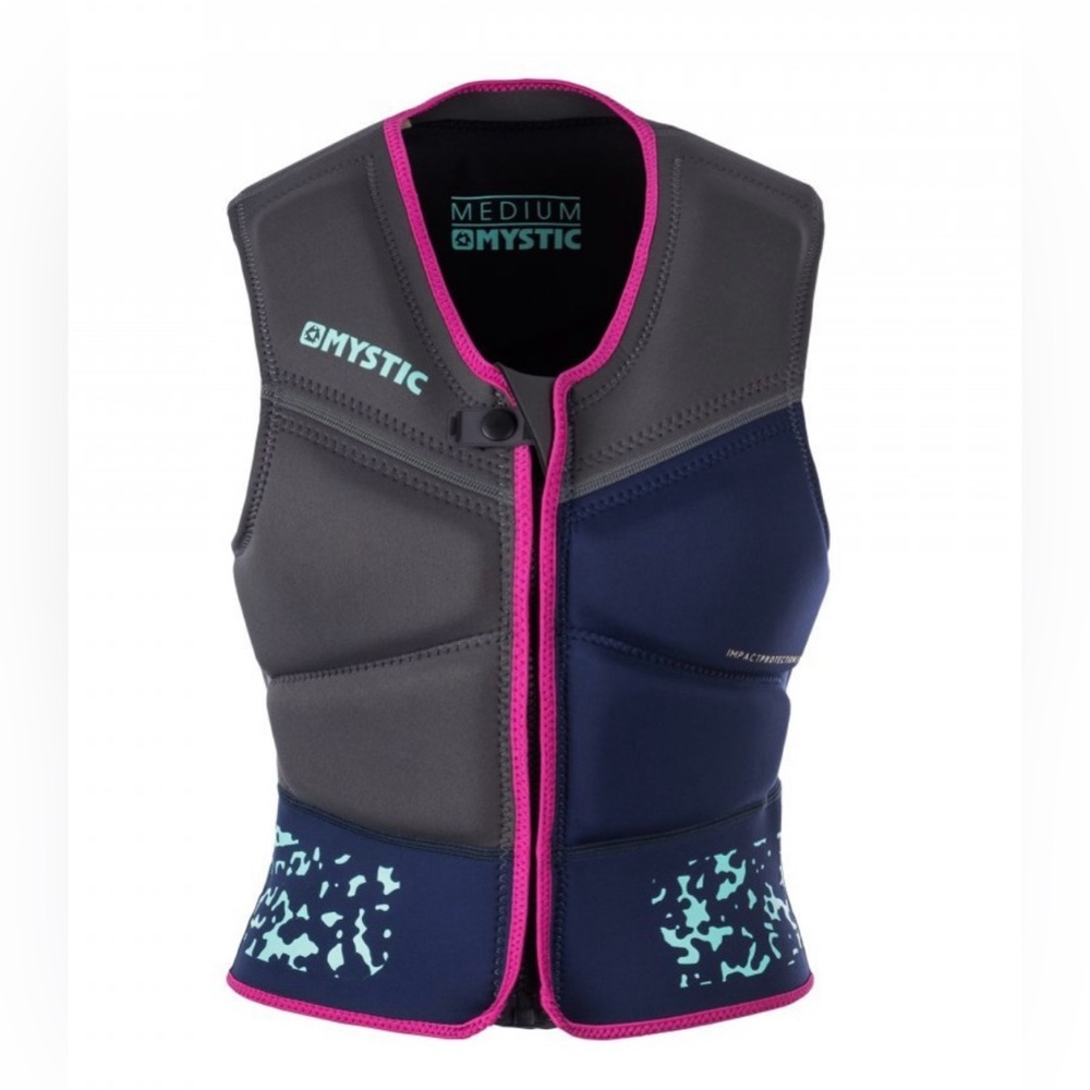 NEW Mystic Impact Chest Zip Vest Womens Kite Wakeboard